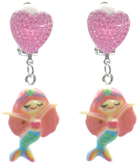 Clip On Oorbellen Kinderen - Zeemeermin - Speels Cadeau