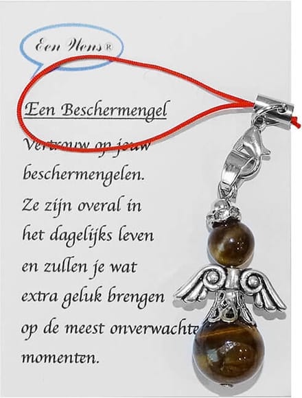 Kleine Halfedelstenen Beschermengel Tijgeroog