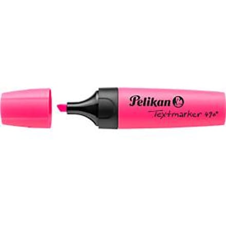 Pelikan Textmarker 490 - Markeerstift - Roze - 10 stuks