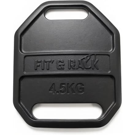Plaque van gewichten gebogen Fit & Rack 2.0 6 kg (x2)