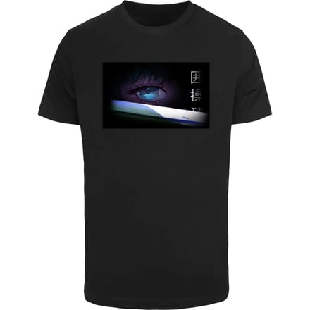Mister Tee Eyes Of Anime Tee MT3810 Black-S