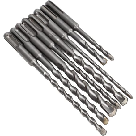 8 Stuks Hamerboor Bit Carbide Tip 2 Fluit Boorgereedschap Set Kit voor Beton