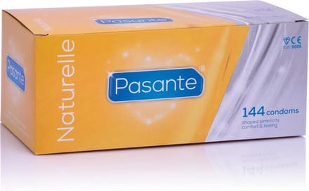 Pasante Naturelle - 144 stuks - Condooms