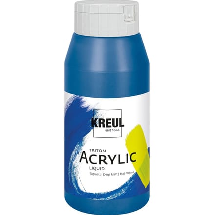 Solo Goya TRITON - Primairblauwe Acrylverf – 750ml