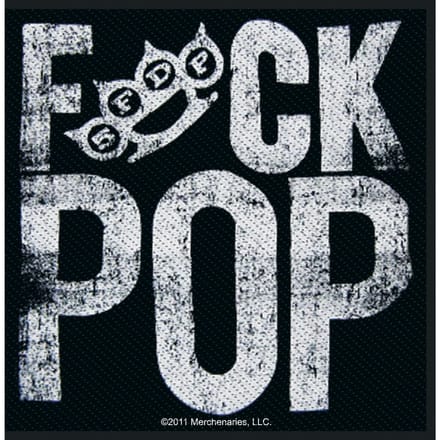Five Finger Death Punch Patch - Fuck Pop - voor Geen - standaard
