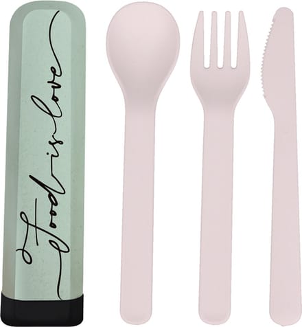 BioLoco PLA bestekset food is love - 16cm