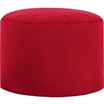 Poef DotCom scuba®, voor zitzak Swing, wasbaar, binnenin PVC gecoat, rood