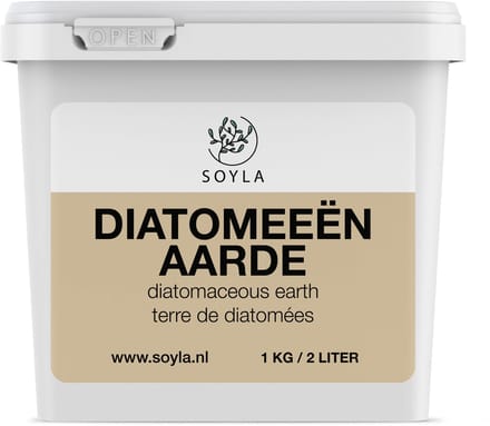 Diatomeeënaarde - 2 liter (1KG) - Natuurlijk - Fijn Poeder - Kippen