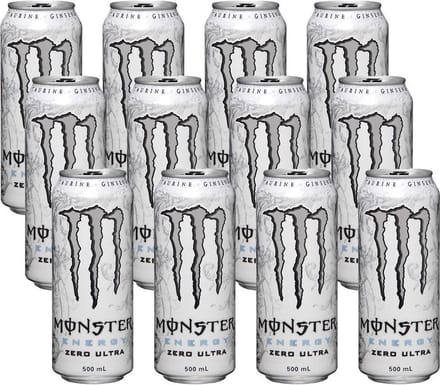 Monster Energy Ultra White - 12 x 500ml