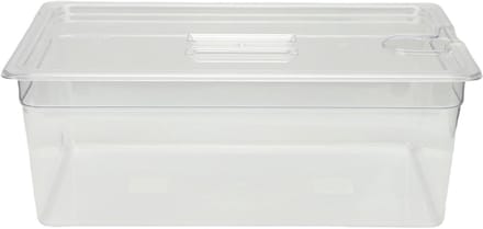 Grote Container - Voedsel Opslag - Sous Vide Koken - Transparant PP Materiaal - 32x525x195cm - Transparant
