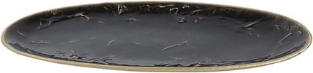 Countryfield Plateau Abalone M zwart-L44B20H2,5CM