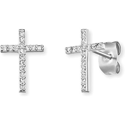 Engelsrufer Oorknopjes ERE-LILCROSS-ZI-ST