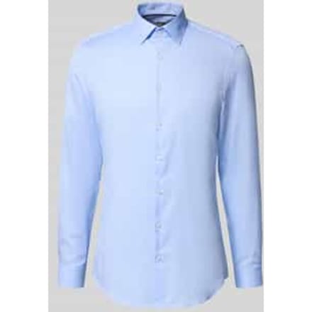 Super slim fit zakelijk overhemd van puur katoen