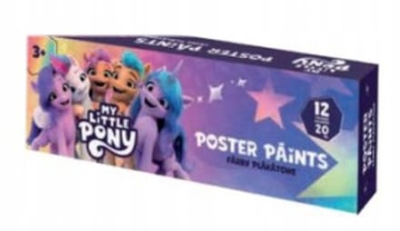 Astra Plakkaatverf 12 Kleuren 20 ml My Little Pony