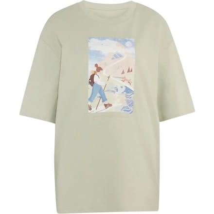 Adidas Terrex Terrex Secret Paths Ahead Graphic T-Shirt - Dames - Groen