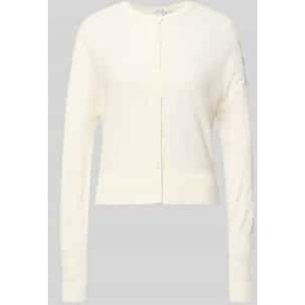Gebreid jack met ronde hals model 'Desela'