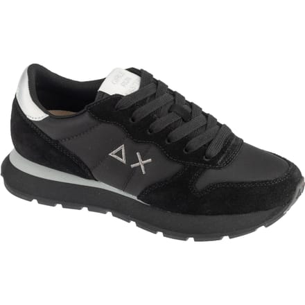 SUN68 Ally Goud Zilver, Zwarte Sneakers voor Dames 37 zwart