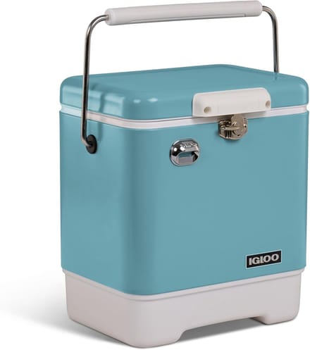 Igloo Legacy 20 Koelbox - Cool Riser - Duurzaam - Flesopener - Ocean Mist