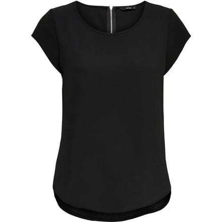 Dames-T-shirt Only manches courtes Vic solid