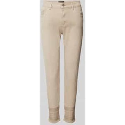 Slim fit jeans met siersteentjes