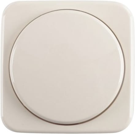 Busch-Jaeger Si centraalplaat creme knop dimmer