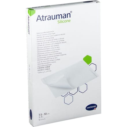 Hartmann - Atrauman Silicone - wondcontactlaag - 7.5 x 10 cm - 5 stuks