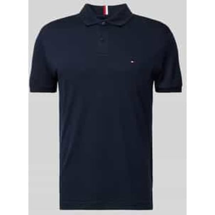 Regular fit poloshirt met logostitching