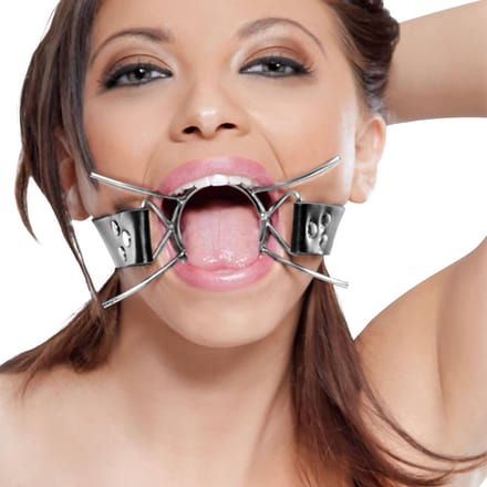 Pipedream FF Extreme mondknevel Spider Gag zwart