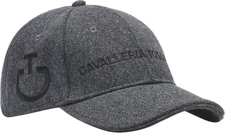 Cavalleria Toscana Wool Baseball Cap Zwart