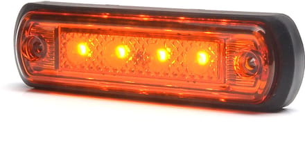 Markeringslicht - WAS - W189 - 4.3 - 11cm - Amber - 12V-24V