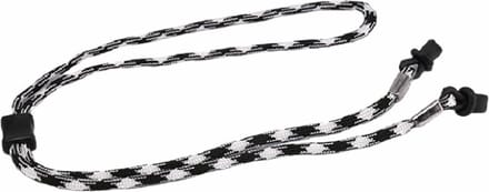 Fako Bijoux® - Brillenkoord - Nylon - Verstelbaar - 70cm - Zwart/Wit