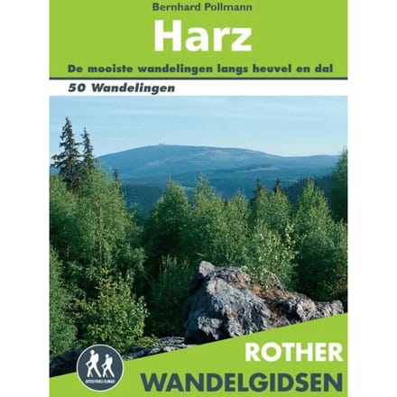 Harz - Rother Wandelgidsen - Bernhard Pollman