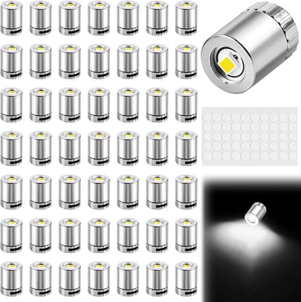 50 Stuks Mini LED Lampjes voor Poppenhuis en Knutselprojecten