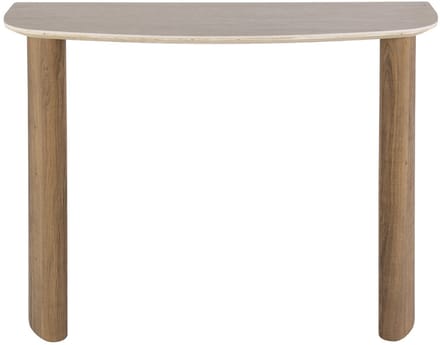 Giga Meubel Haltafel Romano - Hout/Travertin - 100x35x76cm