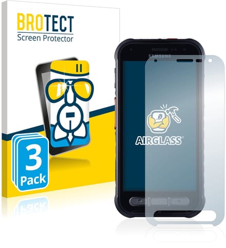 Screenprotector 3 Stuks voor Samsung Galaxy XCover FieldPro Beschermglas transparant