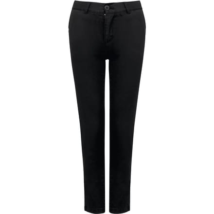 Kariban Chinobroek voor meisjes K7006 - Dark Grey - 5 jaar