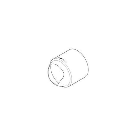 Dornbracht replacement hood for MEM concealed single-lever shower mixer 091102292-00