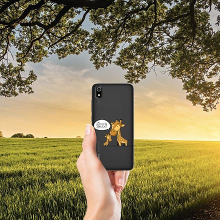 Xiaomi Redmi 7A Telefoonhoesje met Naam Giraffe