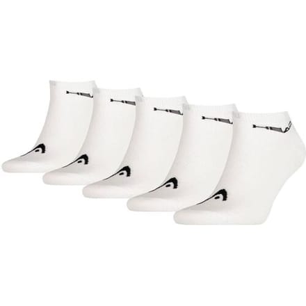 Head Sneaker sokken 5-pack Wit-43/46