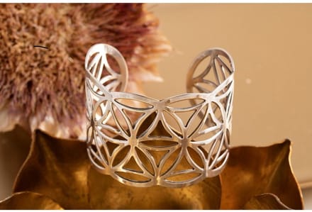 Levensbloem armband groot