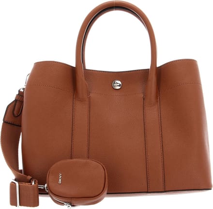 DKNY Schoudertas Handtas Winston Tote Bag Caramel Bruine