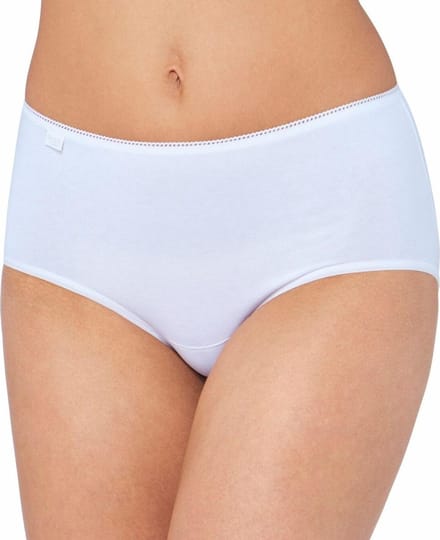 Sloggi 24/7 Microfibre Midi Dames Slip - Wit - Maat 40