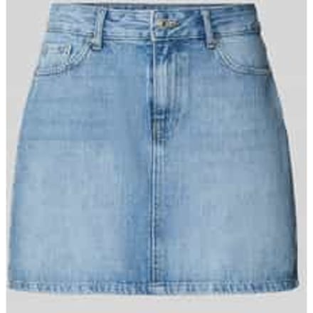 Nauwsluitende jeansrok van mix van biologisch katoen model 'STELLA'