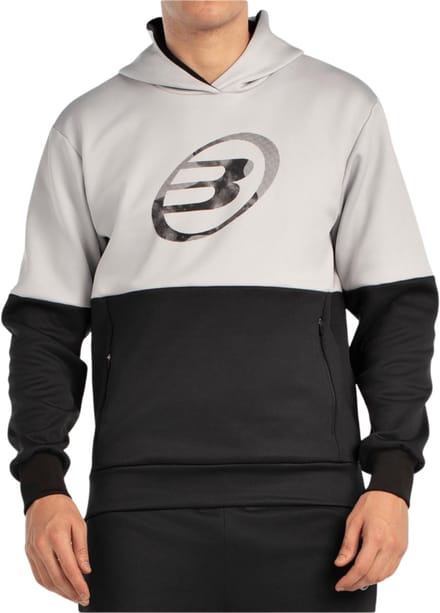 Bullpadel Boyal - Padel Hoodie - Heren - Grijs Zwart