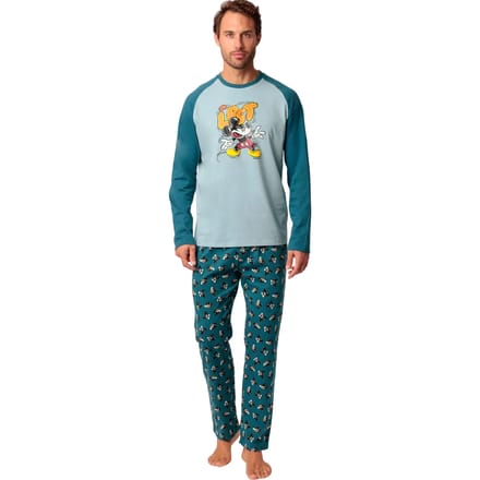 Setjes Admas Pyjama broek top lange mouwen Lost Mickey Disney
