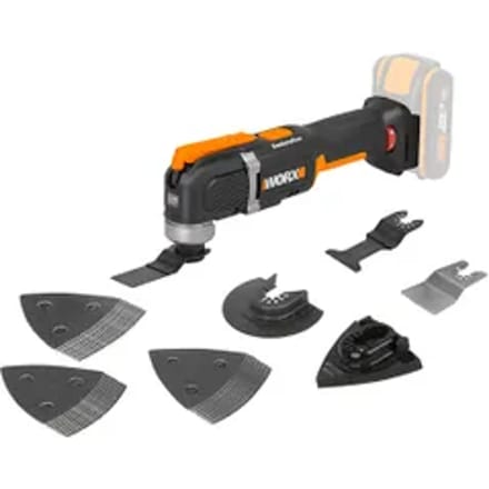 Worx Oscillerende Multitool Sonicrafter Wx696.9 - 20v - Zonder Accu