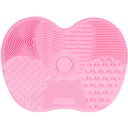 MissLady - Silicone Makeup Brush Cleaner - 1pc (15.5cm X 11.5cm) - Pink