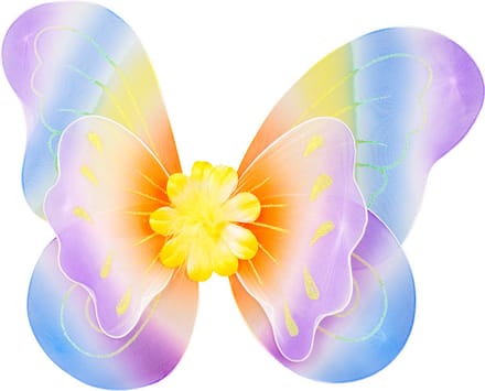 Boland - Vleugels Iris multikleur Multi - Kinderen - Vrouwen - Fee - Fee - Elfje - Fantasy - Sprookje