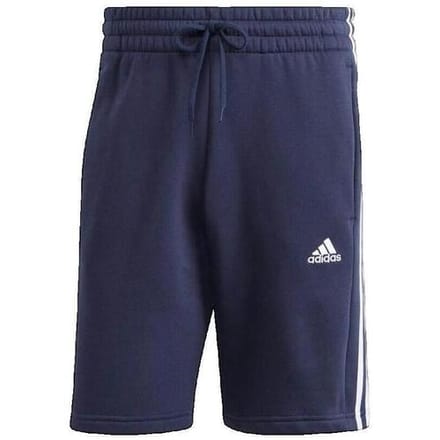 Adidas Essentials Fleece 3-Stripes Heren Short Donkerblauw - Maat S