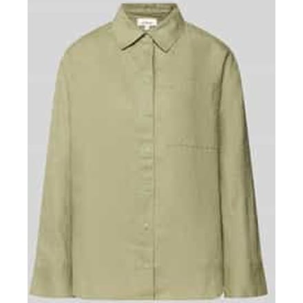 s.Oliver  Blouses Army Green Größe: 42 | Longsleeves Outlet | Damen | Grün